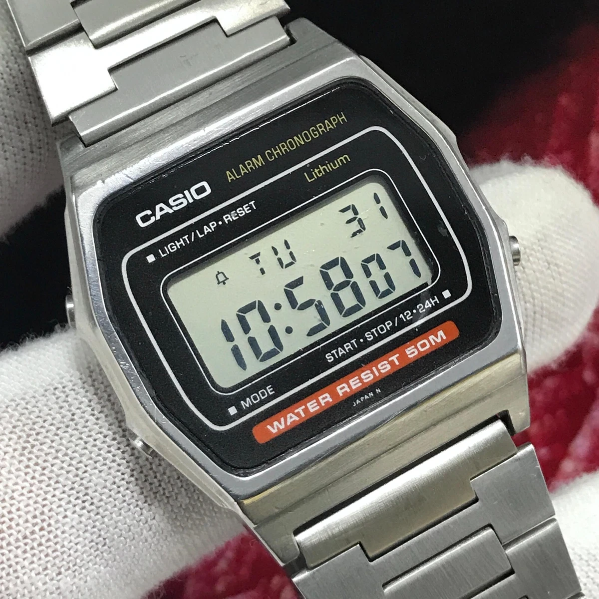 Casio alarm chrono top