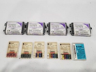 Dentsply + Sybron Endodontic File Root Canal Dentsply  21mm Big lot