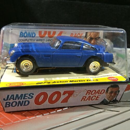 Original JAMES BOND Road Race Set BOX Gilbert 007 Slot Car For REPAIR - Picture 16 of 24