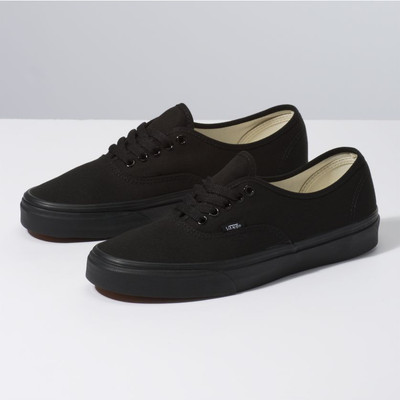 vans authentic black 9.5