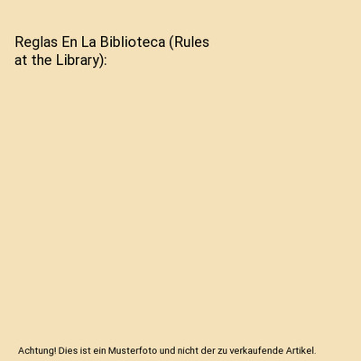 Reglas En La Biblioteca (Rules at the Library), Dwayne Hicks