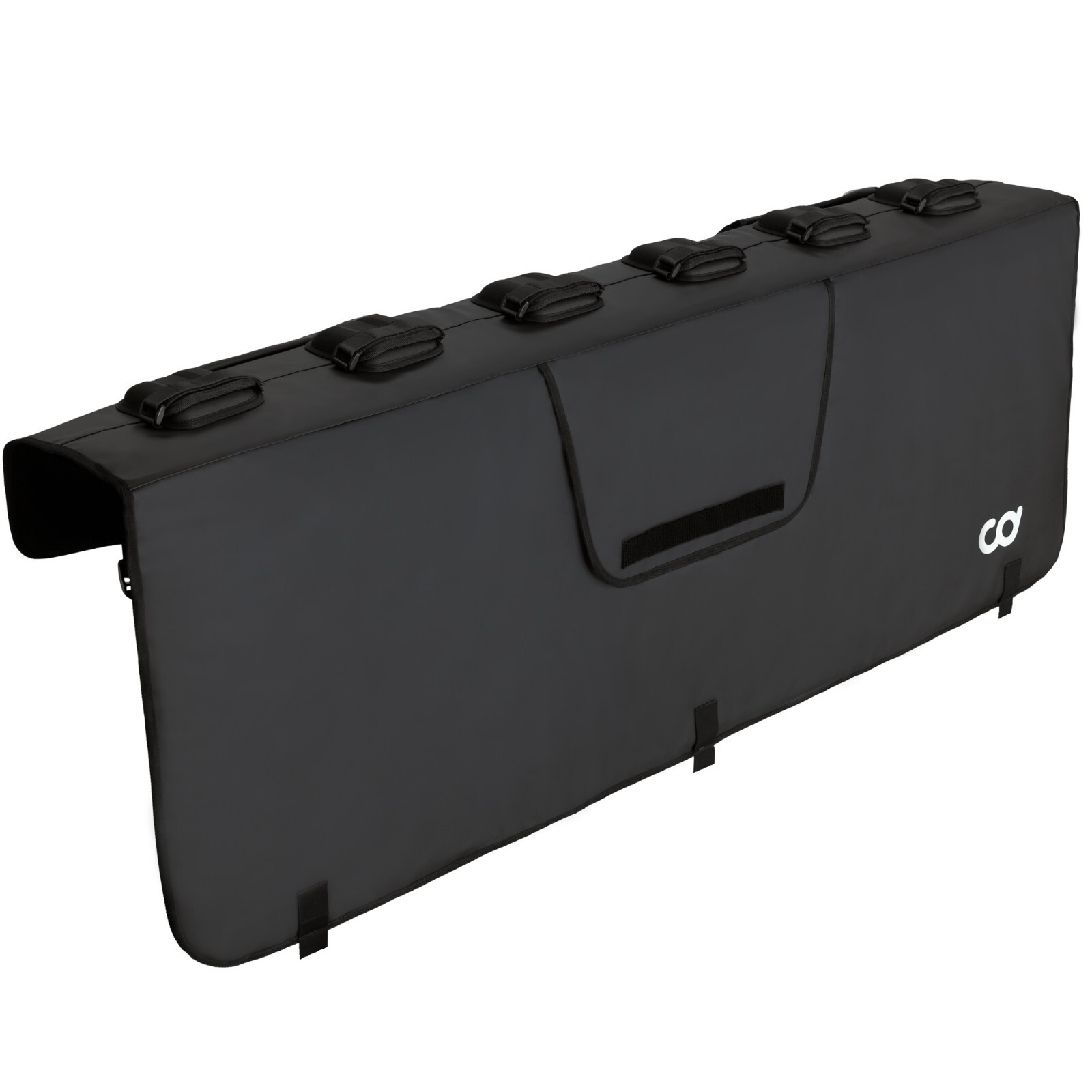 Cycling Deal Tailgate Bicycle Rack Carrier Mats for Pickup Truck 6 Bikes, Black