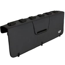 Cycling Deal Tailgate Bicycle Rack Carrier Mats for Pickup Truck 6 Bikes, Black