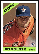 2015 Topps Heritage Lance McCullers Jr.  Rookie  #605 Houston Astros