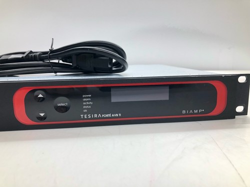 Biamp System Tesira Forte AVB TI Digital Audio Signal Processor w/Power Cord - Picture 2 of 9