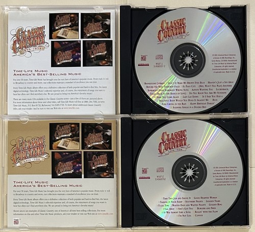 VARIOUS ARTIST CLASSIC COUNTRY TIME LIFE RHINO LOT 0F 7 CDs - Imagen 7 de 14