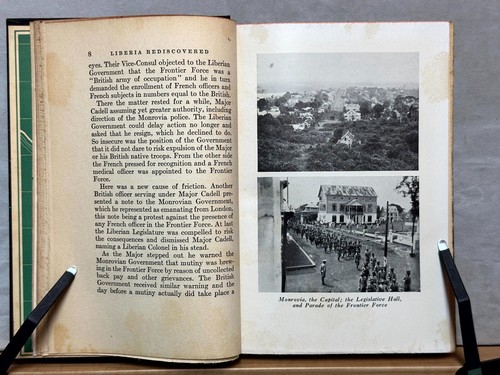Liberia Wiederentdeckte Junge 1934 1. Auflage HC Afrikanische Politik Kolonialismus Buch - Bild 10 von 19