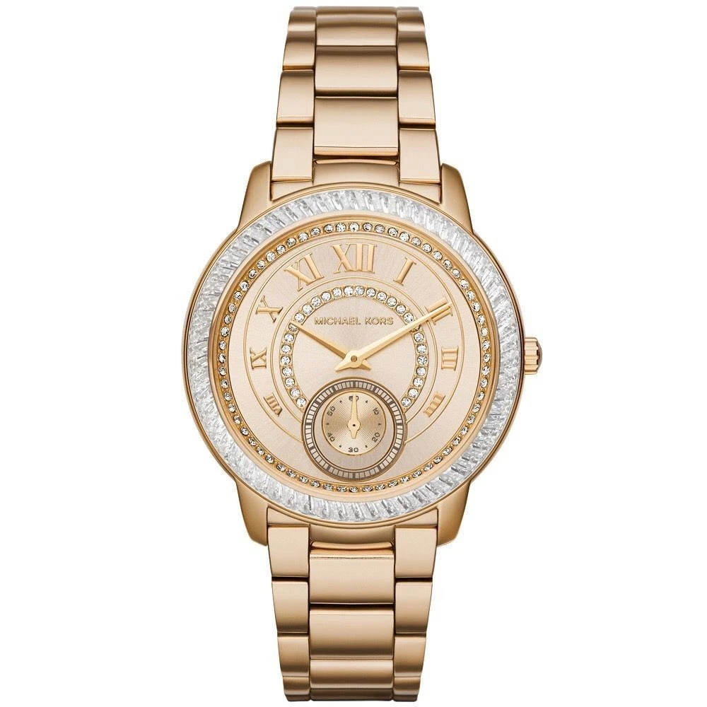 MICHAEL KORS MK6287 Madelyn Gold Tone Stainless Crystal