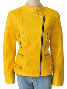 yellow designer jacket
