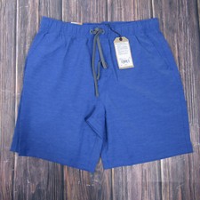 Prana NEW NWT Mens XL 8" Metric E-Waist Board Shorts Blue Swim UPF50 
