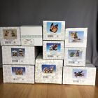 Fitz & Floyd Charming Tails Mouse Figurines Lot 10 W/ Boxes - Assorted - 1990’s