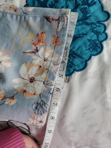 Women Capri Pants Jeans 16 W36 Spring Summer Floral Christie Light Blue MSRP$60 - Picture 8 of 8