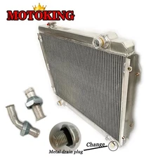 Aluminum Radiator for 1995-2004 Toyota Tacoma 3.4L 2.4L 2.7L A T 1997 1998 1999