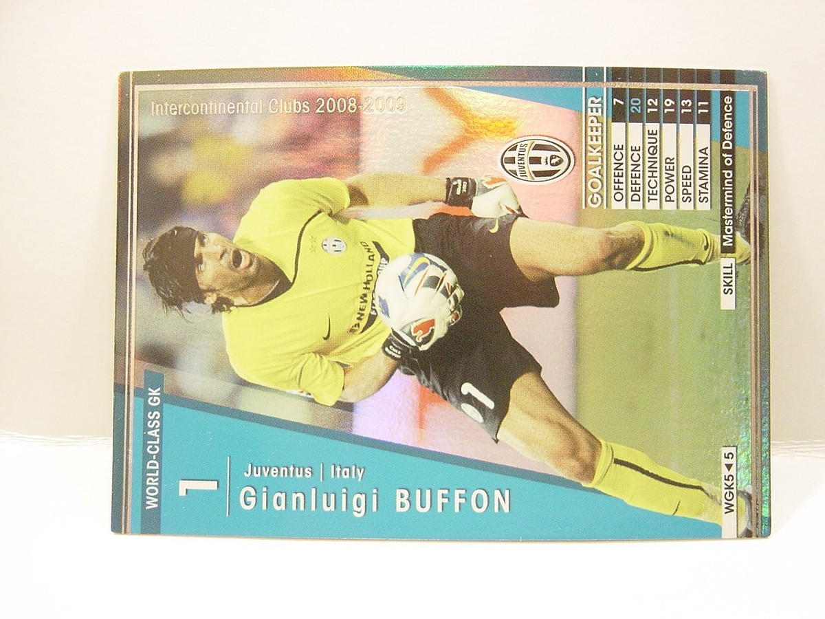 Panini WCCF 2008-09 WGK Gianluigi Buffon 1978 Italy No.1