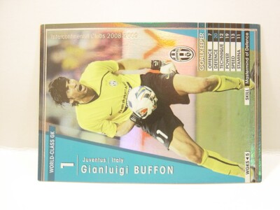 Panini WCCF 2008-09 WGK Gianluigi Buffon 1978 Italy No.1 Juventus