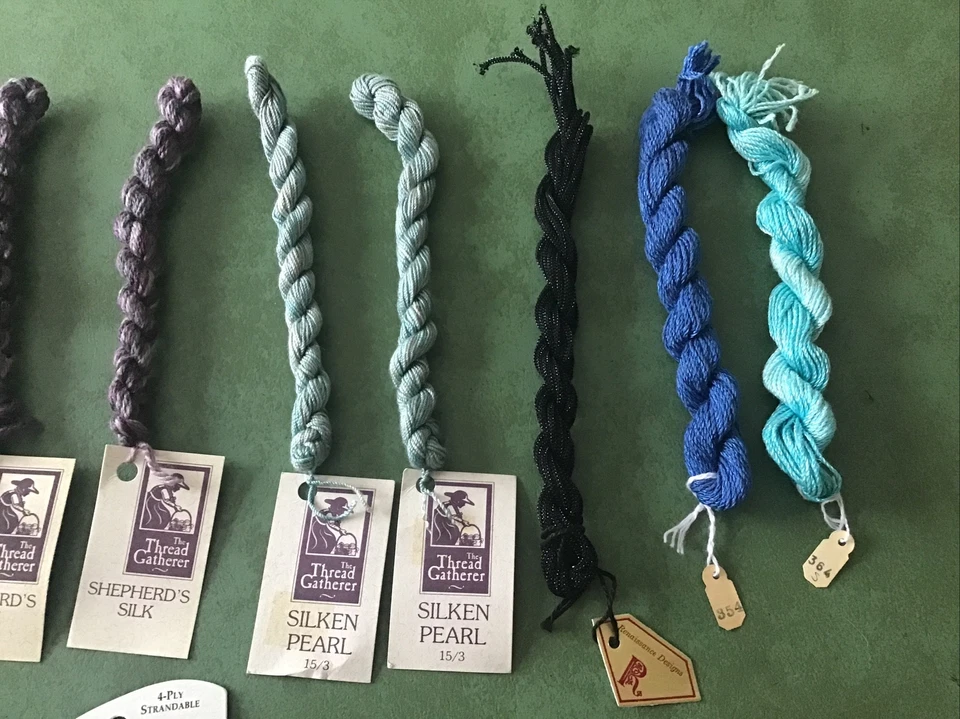 The Thread Gatherer-Silk 'n Colors floss- lot of 8 skeins - Image 3 of 4