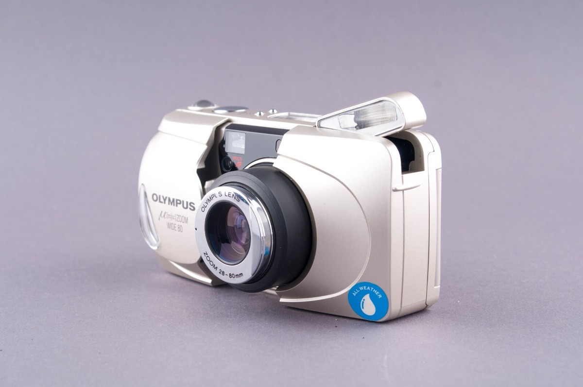 [#637] Olympus μ [mju:] PANORAMA Olympus Mju II Zoom 115 VF Panorama 35mm Point & Shoot Film