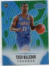 2020-21 Panini Chronicles Honors GREEN #585 Theo Maledon OKC THUNDER RC 42