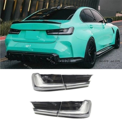 Clear Lens LED Tail Lights For 2019-2024 BMW 3 Series G20 330 M340 G80 ...