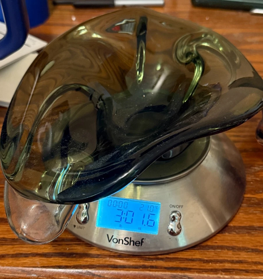 Винтажные подлинные муранские чаши/пепельницы середины века лот из трех - Изображение 4 из 4