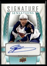 2011-12 Upper Deck Signature Sensations Evander Kane Auto #SS-KA