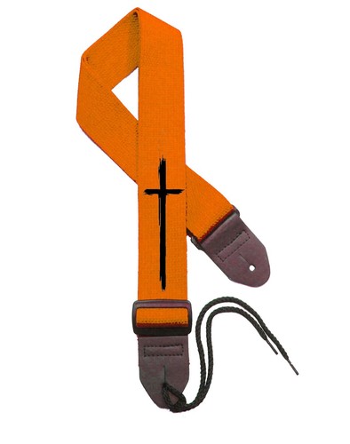 Correa de Guitarra Cristiana Legacystraps 2" con Diseño de Cruz de Madera - Imagen 17 de 21