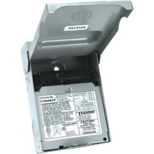 (1)-GE Enclosed 60A 240V Non-Fused Air Conditioner Disconnect Model: TFN60RCP