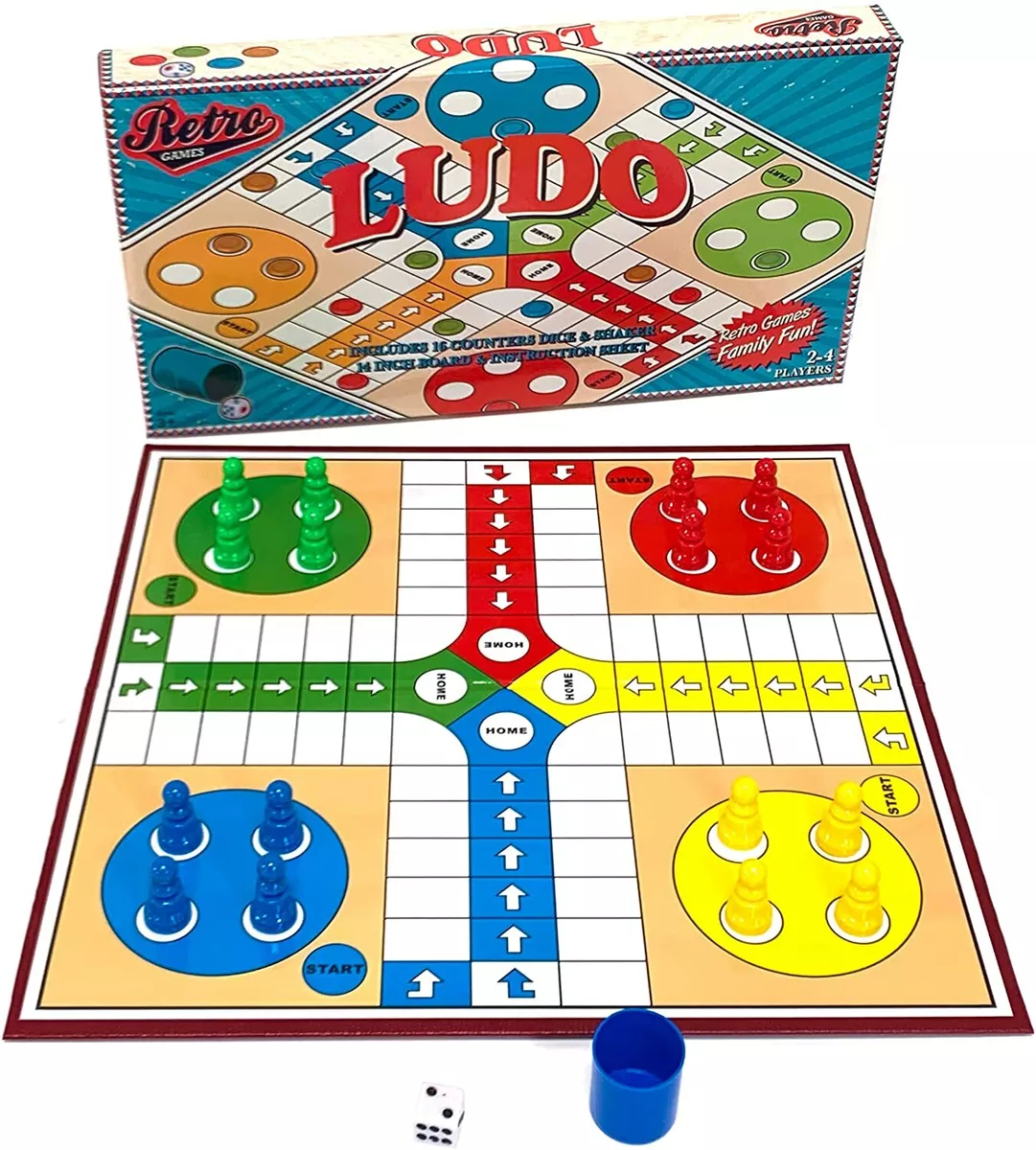 Handcrafted Ludo Board Game