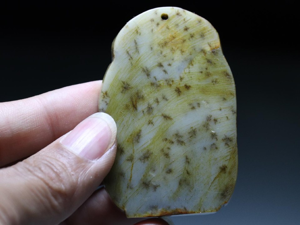 China Dynasty Ancient Old Jade Stone Ksitigarbha Monk Tangseng Xuan