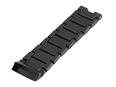 For EMPORIO ARMANI AR1451 Ceramic Black Half Strap/Band/Bracelet