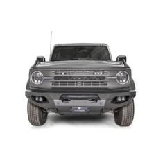 Fab Fours FB21-X5251-1 Matrix Front Bumper w/ Sensor Holes w/o Guard, Black NEW