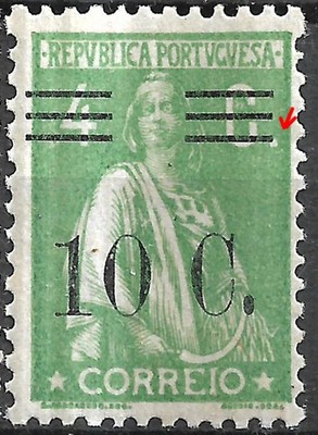 PORTUGAL ceres 4C-1928- Bars error XII- MNHOG