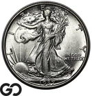 1937 Walking Liberty Half Dollar, Nice Choice BU++