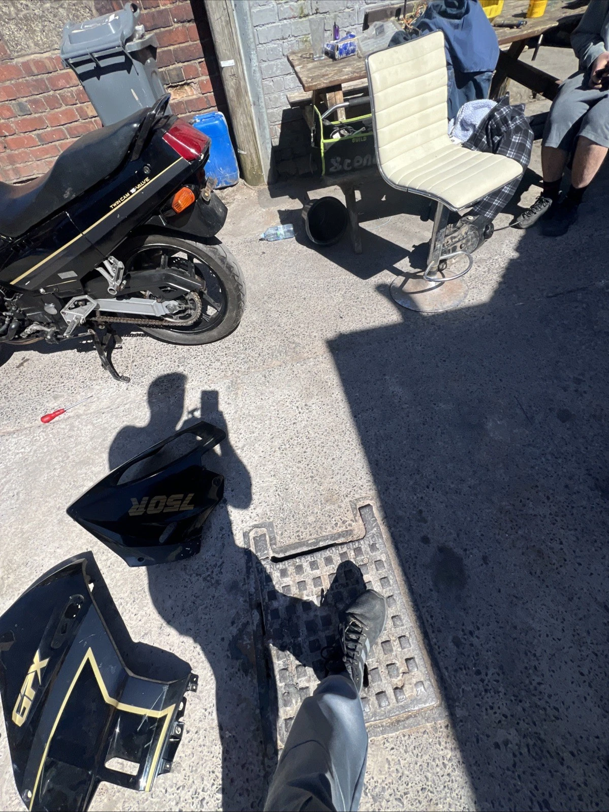 Kawasaki GPX750R ZX750 Running and Riding Restoration Project Spares Repair - Picture 20 of 20