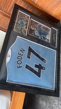 Phil Foden Manchester City Framed Signed Shirt No.47 with COA Certificate