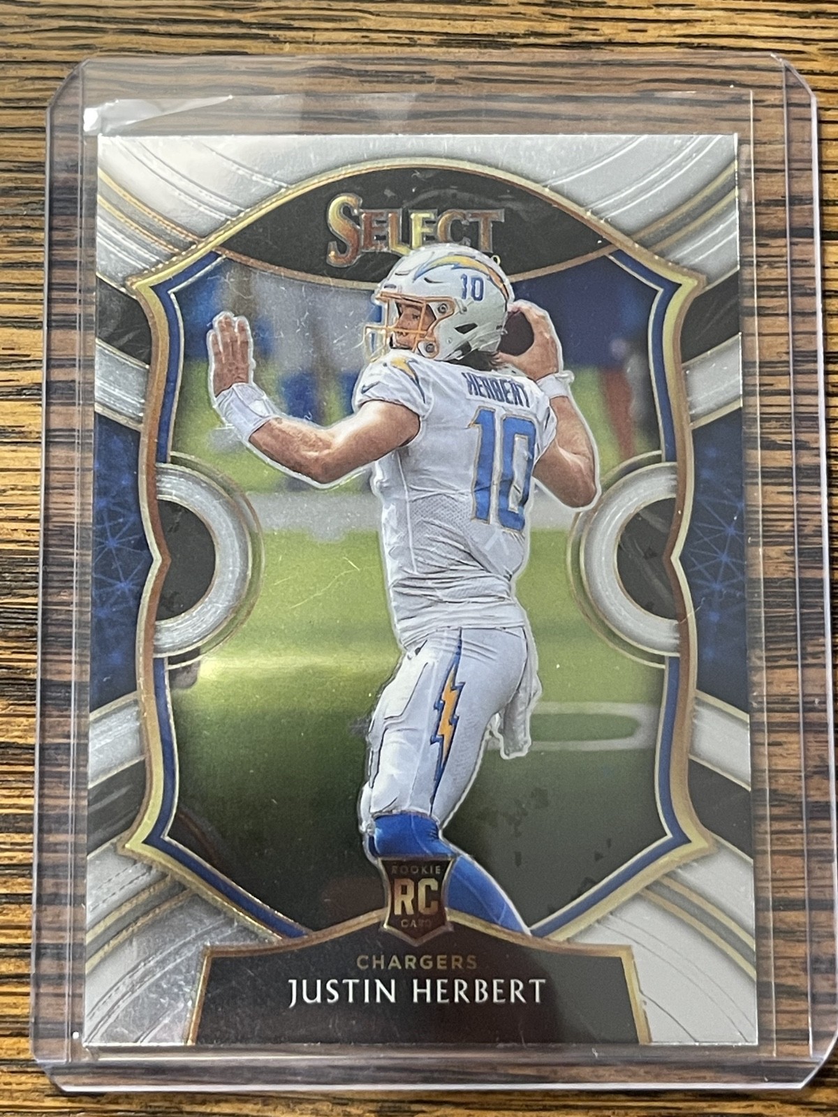 Justin Herbert 2020 Panini Select - Concourse #44 (RC) Rookie Card