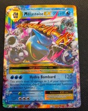 Poke'mon M Blastoise EX 2016 XY Evolutions. 22/108 UltraRare. Holo Foil. on eBay