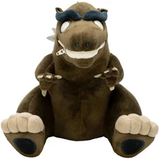 Godzilla - Sitting Atomic Breath Godzilla Plush with Zipper Mouth (8.75") - Quan