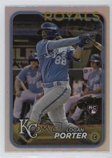 2024 Topps Series 2 Rainbow Foil Logan Porter #666 00u2