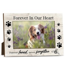 Pet Memorial Frame Wooden Picture Frames Sympathy Pet Loss Gift Picture Frame...
