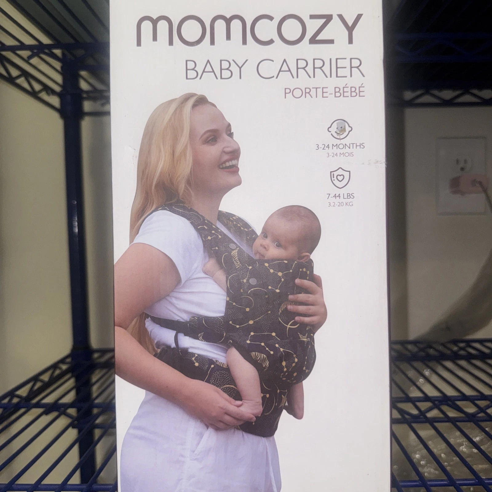 Momcozy Baby Carrier Black for Infants & Toddlers, 3-24 Months, up to 44 lbs
Opens in a new window o