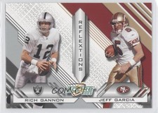 2003 Score Reflextions Rich Gannon Jeff Garcia #R-15 0a1