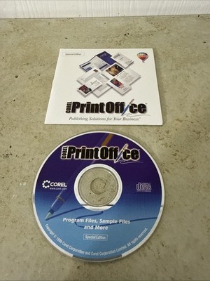 Corel Print Office Full Version w/ License for Windows