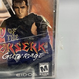 Sealed Sega Dreamcast Sword Of The Berserk Guts Rage Video Game
