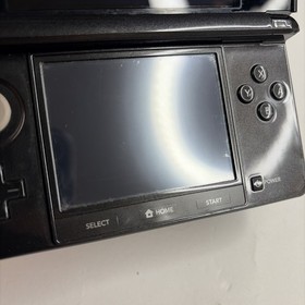 Nintendo 3DS Handheld Video Game Console Black CTR-001 (USA) W Charger US Model