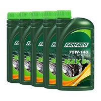 5 (5X1) Liter Sae 75W-140 GL5 Ls Fanfaro MAX6+ GetriebeöL/ AchsöL/ Limited Slip