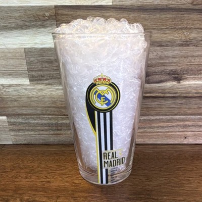 Pepsi Real Madrid Liga BBVA Clear Glass Soccer Fan Collectible