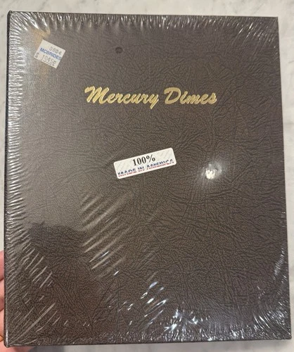 Dansco Mercury Dime Archival Album 1916-1945 #7123