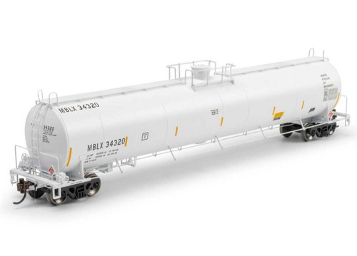 Coche cisterna Athearn Genesis ~ escala HO ~ UTC 33.000 galones GLP ~ MBLX #34320 ~ 1506 | Condition: New