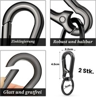 Karabinerhaken Klein SchlüSselanhäNger SchlüSsel Karabiner Mini Karabinerhaken